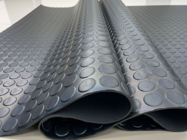 Coin Rubber Mat - 3mm thickness, 1m(W) x 5m (L) - Main image