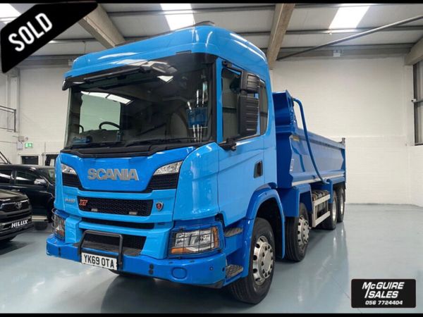 2019 Scania P410 XT 8x4 Tipper - Main image