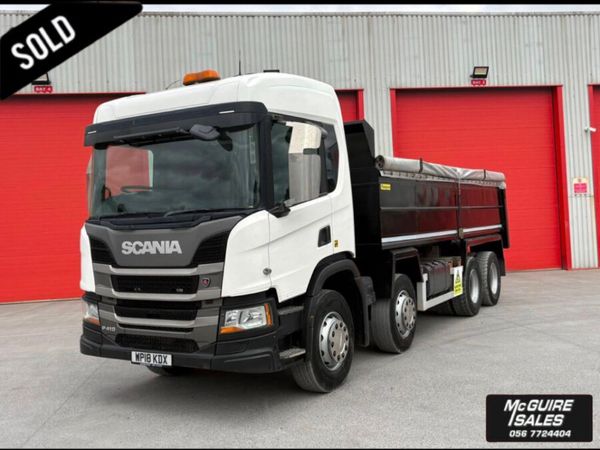 2018 Scania P410 8x4 Tipper - Main image