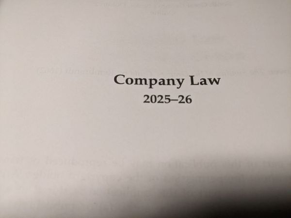 Spring 2026 Fe1 Manuals for sale in Limerick for €50 on DoneDeal