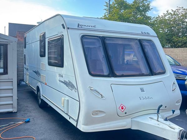 Elddis Avante 6 berth fixed bunk Caravan - Main image