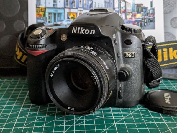 Nikon D80 10MP CCD🌈sensor DSLR + 50/1.8💥 - Main image