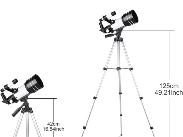 Telescope 70mm Refractor Telescope with Tripod - Main image