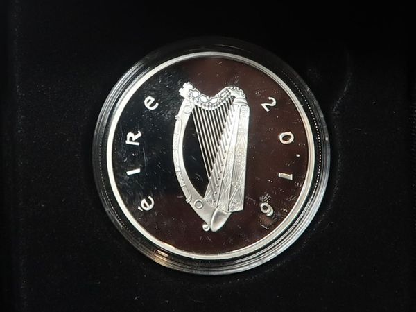 2016 Silver Coin €15 100th Ann of Irish Republic for sale in