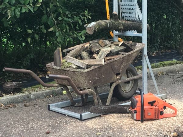 Galvanised saw horse - Main image