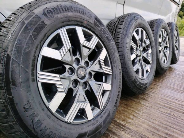 18" Ford Ranger alloy, new Continental tyres - Main image