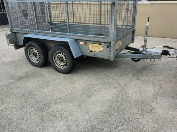 8ft2 by 4ft2 murphys trailer with removable creels - Main image