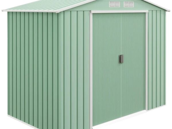 7 x 4ft Metal Garden Shed, Outdoor Storage Tool Ho - Main image
