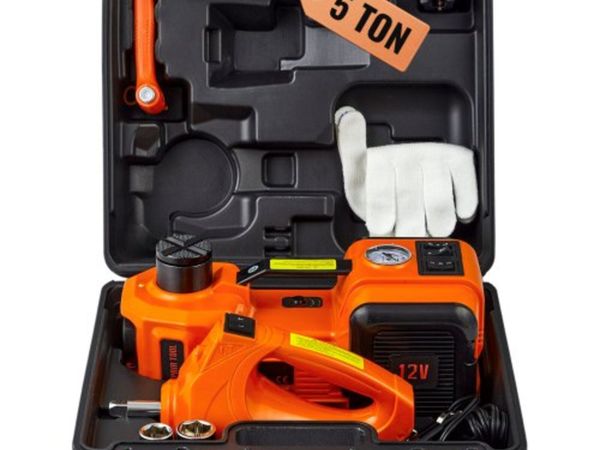 Electric Hydraulic Car Floor Jack 5 Ton 12V w/Impa - Main image