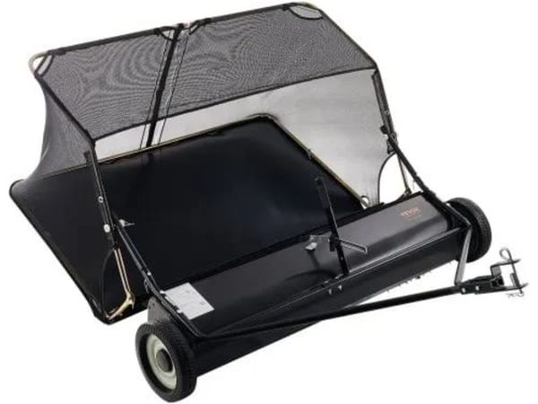 52" Tow Behind Lawn Sweeper, 26 cu.ft. Large Yard - Main image
