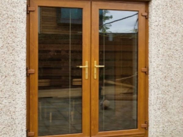 ✳️ HIGH QUALITY UPVC FRENCH DOUBLE DOORS - Main image