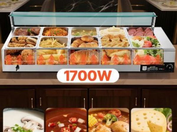 Commercial Food Warmer, 1700W - Main image