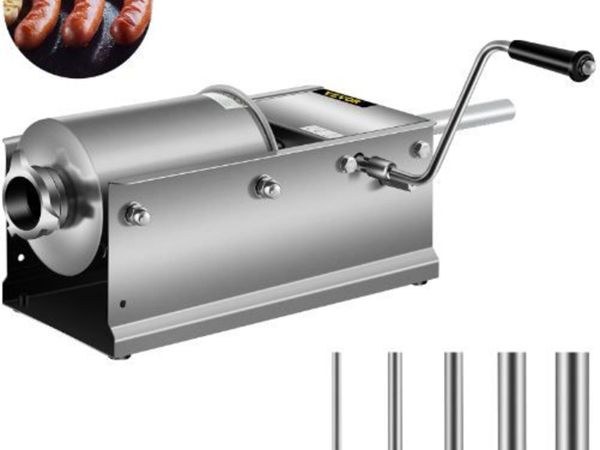 Manual Sausage Stuffer, 3 L / 7 LBS Horizontal - Main image