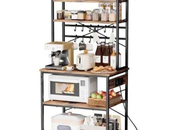 Kitchen Bakers Rack, 1.5m Power Cable Bakers Rack - Main image