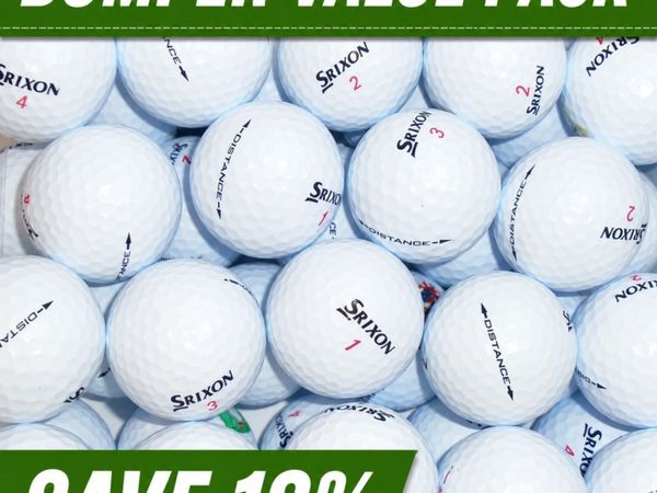 Srixon Distance Lake Golf Balls - 80 Balls - Main image