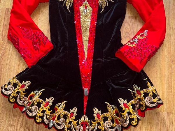 Irish dancing dress - Main image