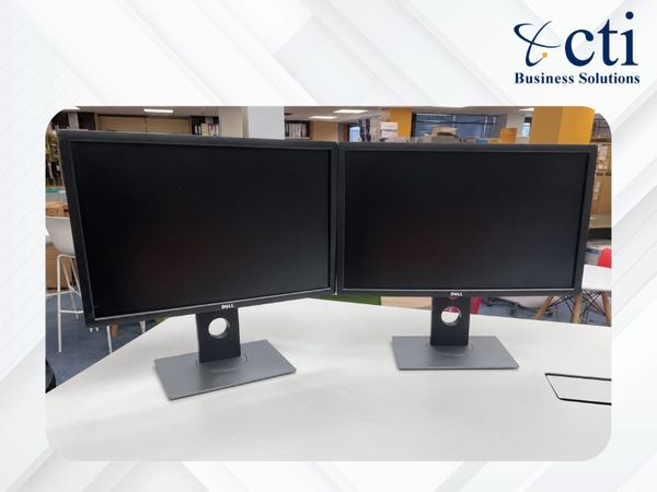 Dell 24" Dual Monitor Setups ~ Grade A - Main image