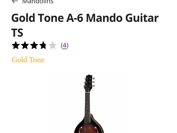 Gold Tone Mando Guitar - Main image