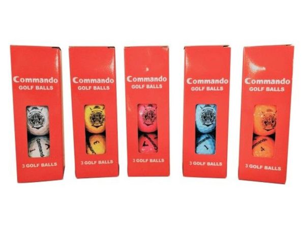 Commando Pitch & Putt Balls x 12 Balls - Main image