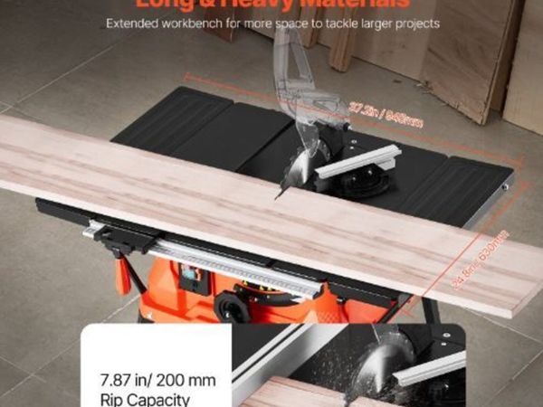 Table Saw with Stand, 254 mm, 1800W - Main image