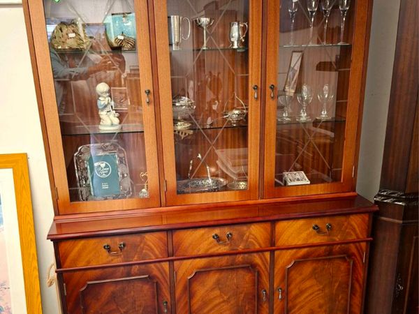 Glass Display Unit With Storage - Main image