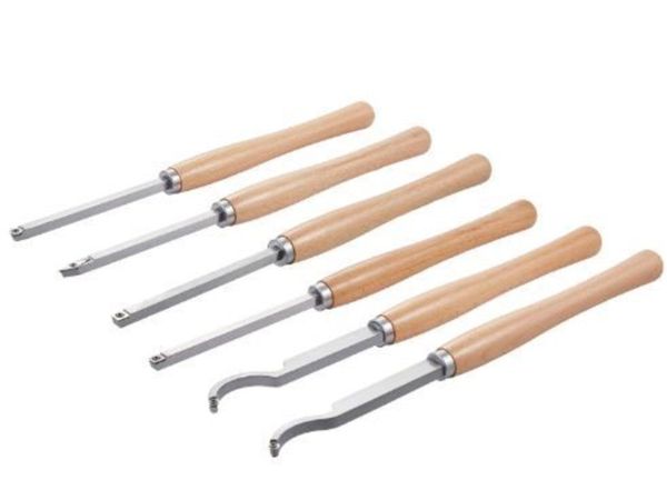 Wood Lathe Turning Tool Set, 6PCS - Main image