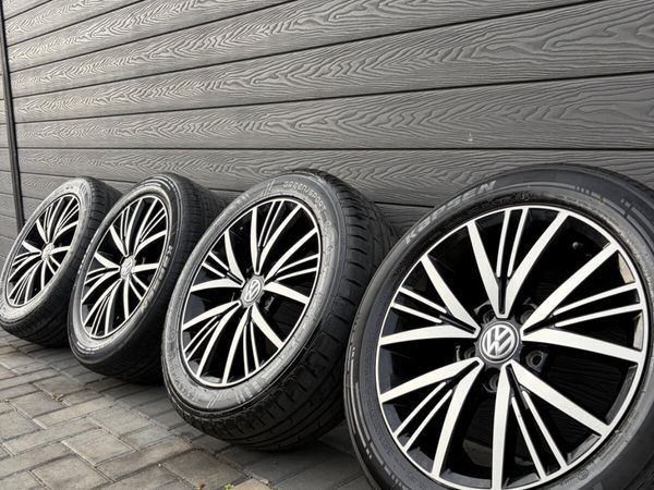 16” GENUINE VOLKSWAGEN GOLF ALLOY WHEELS & TYRES - Main image