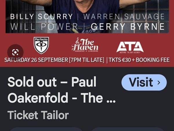 Paul Oakenfold The Haven Dunmore East - Main image