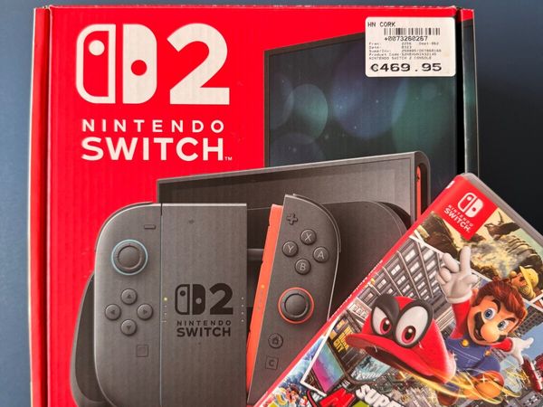 Nintendo Switch 2 (inc. game, case, screen protect - Main image