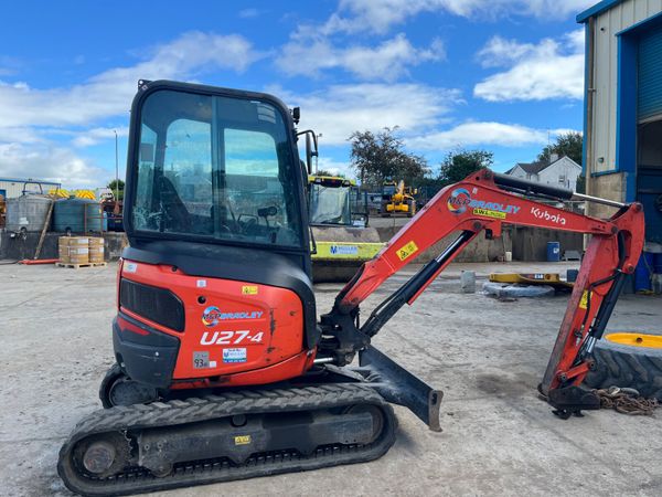 2020 Kubota U27-4 Only 3755Hrs - MULLANS - Main image