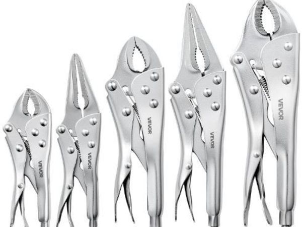 Locking Pliers Set 5-Piece Pliers Tool Set - Main image