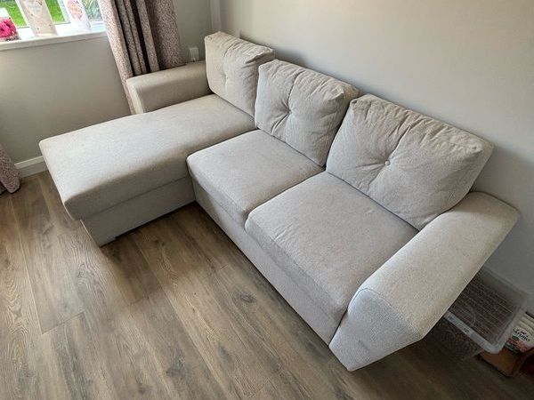 Sofa bed chaise with storage - Main image