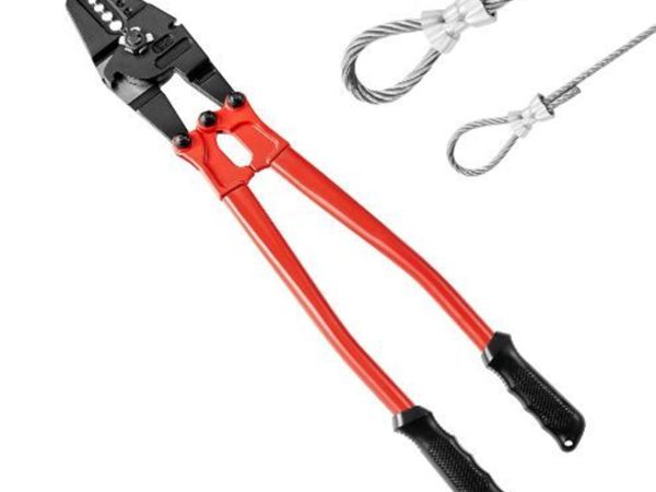 24 Inch Hand Swager Crimper 5 Cavity 1/16 to 3/16 - Main image