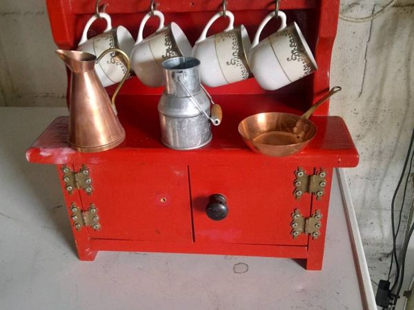Vintage minature wooden dresser - Main image