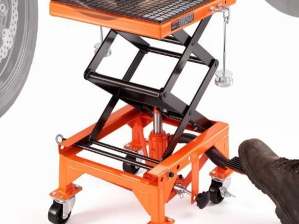 Hydraulic Motorcycle Lift Table 158.8 kg Dirt - Main image
