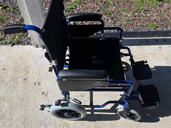 Transit wheelchair + perching stool - Main image