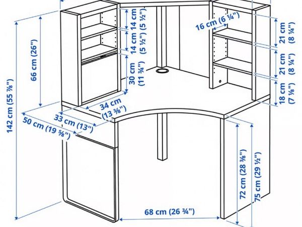 Ikea corner study unity - Main image