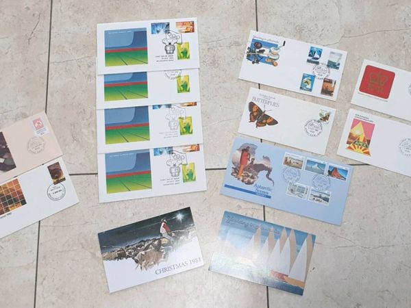 Australia Postal Items 1980-86 incl. Ausipex 84 - Main image