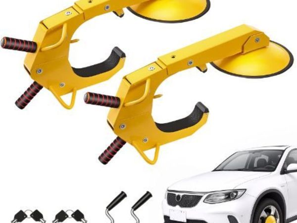 Wheel Lock Clamp, 2-Pack Trailer Wheel Lock - Main image
