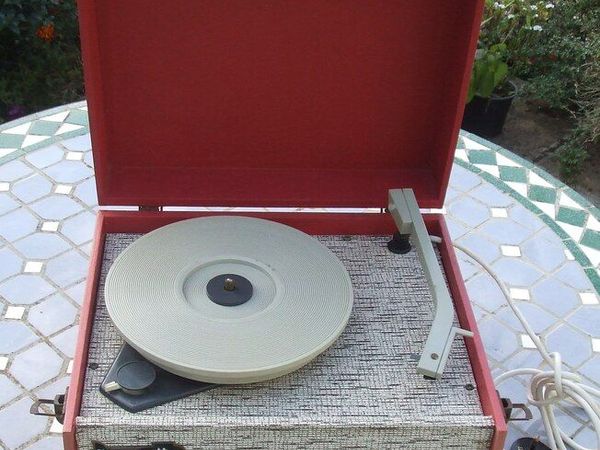 Dansette vintage record player, serviced - Main image