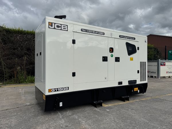 New JCB G115QS 110kVA 3Phase Diesel Generator - Main image