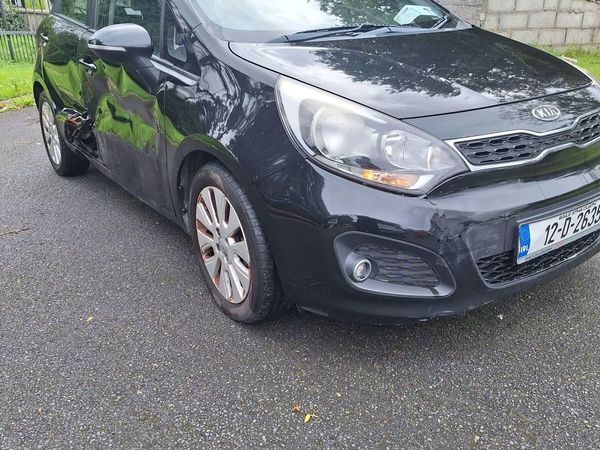 Kia Rio 2012 Damaged R/H side - Main image
