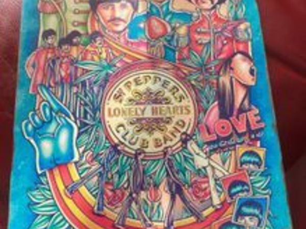 Beatles Sgt Pepper Metal Wall Plaque - Main image