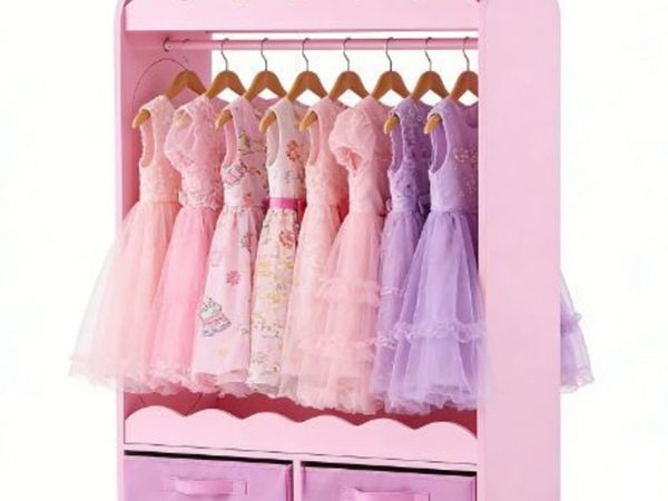 Kids Dress Up Storage, with Mirror - Main image