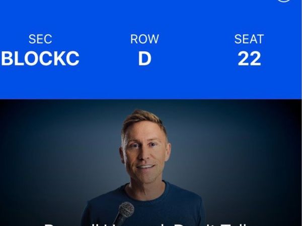 Russell Howard Vicar Street 27/9/26 - Main image
