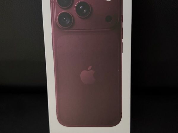 Apple iPhone 18 PRO 512GB Burgundy (SIM FREE) - Main image