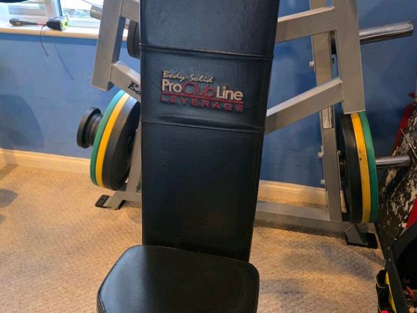 Shoulder Press + 40kg Rubber Disc's - Main image
