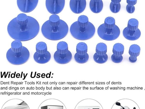 Suction Cup Dent Puller Repair Kit 18 Piece - Main image