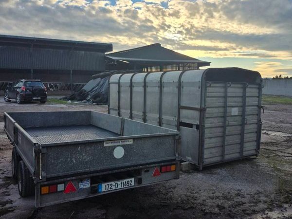 Ifor williams 12 x 6'6" demountable/flat bed - Main image