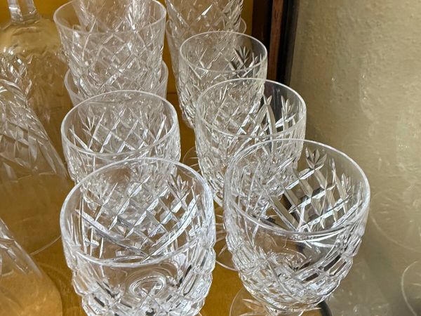 waterford glass goblet set - Main image